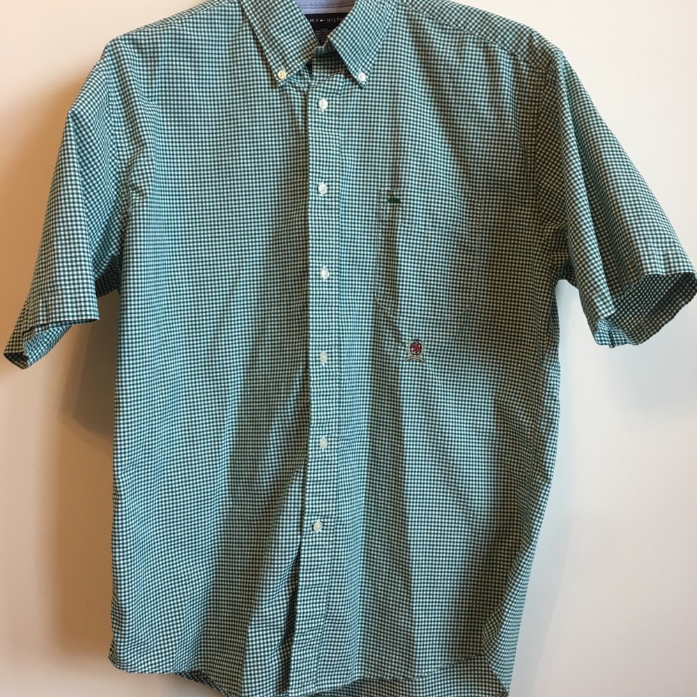 Vintage button up “dad” short sleeve